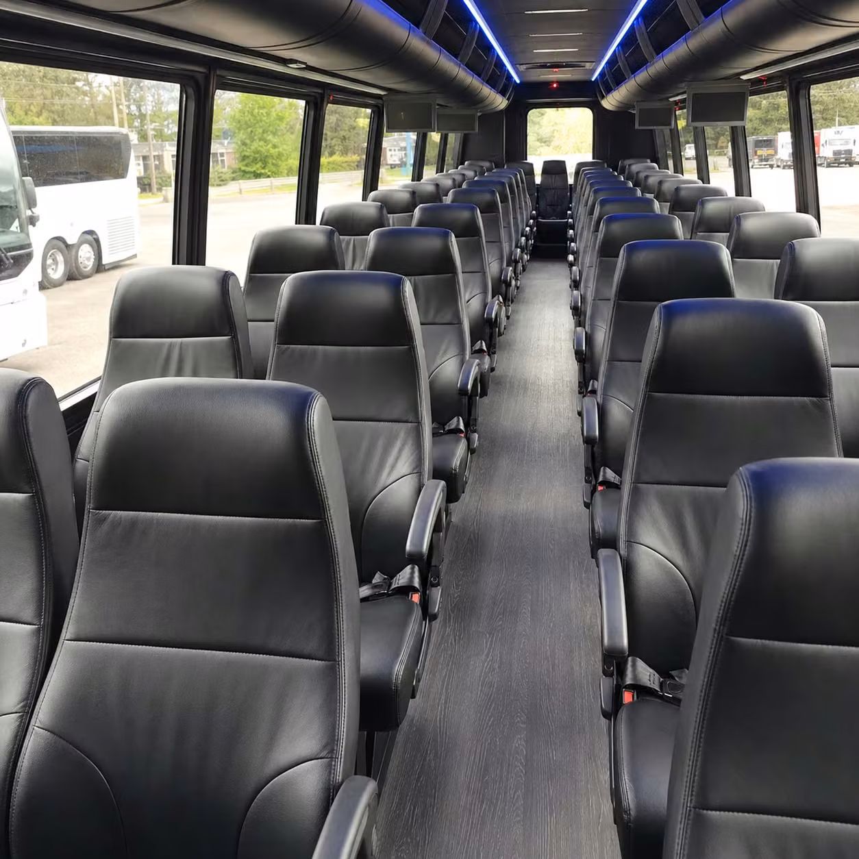 30 passenger minibus interior