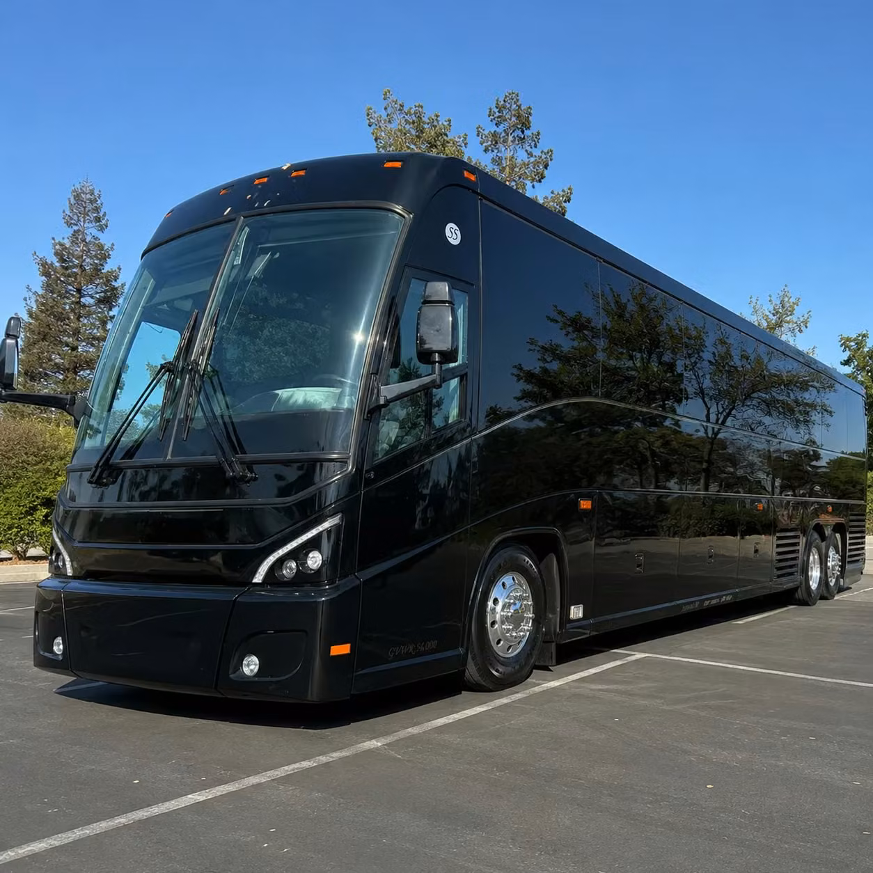 corporate and convention long distance bus rentals from fort worth