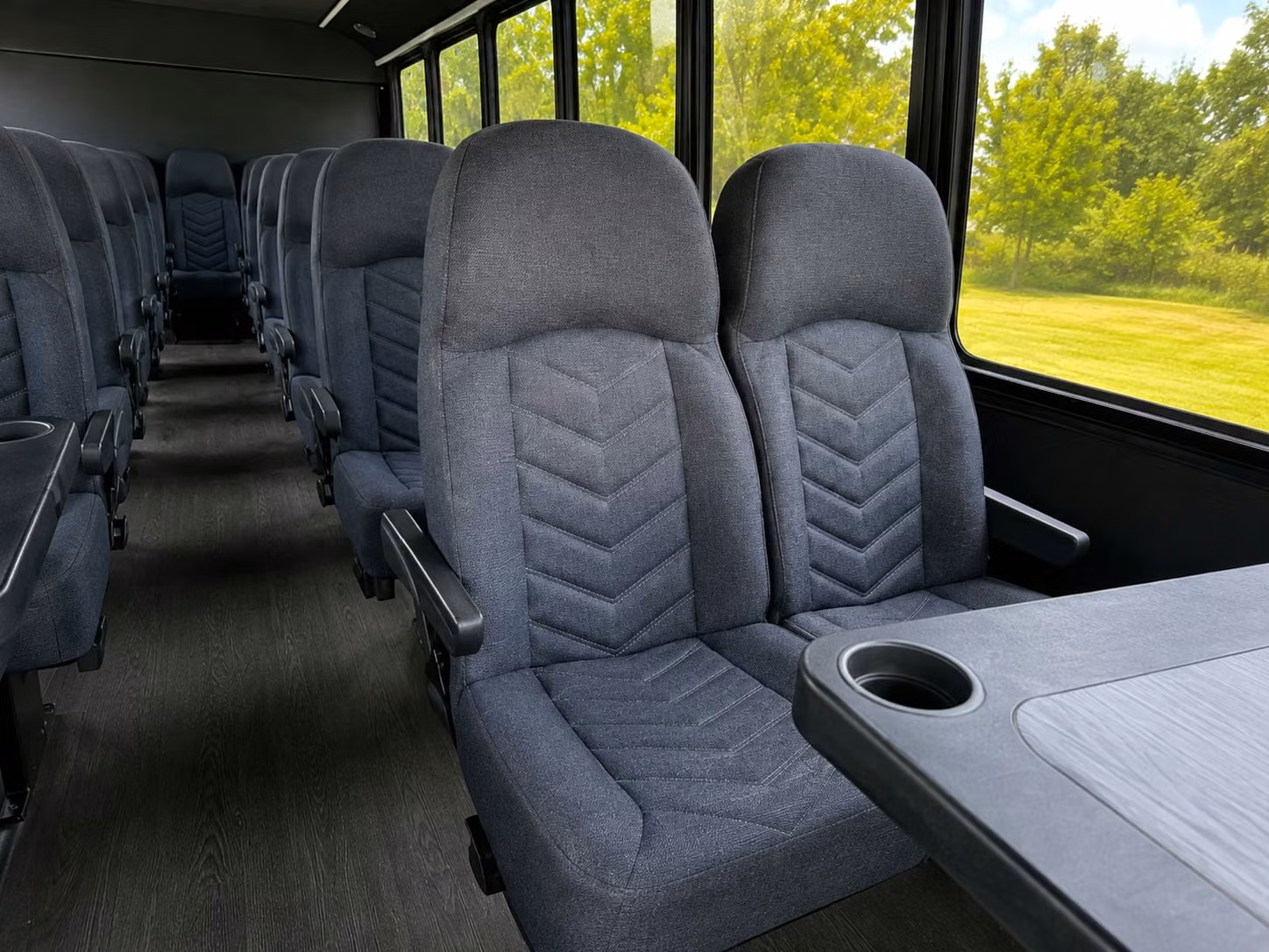 minibus and charter bus rentals for larger concert groups in fort worth
